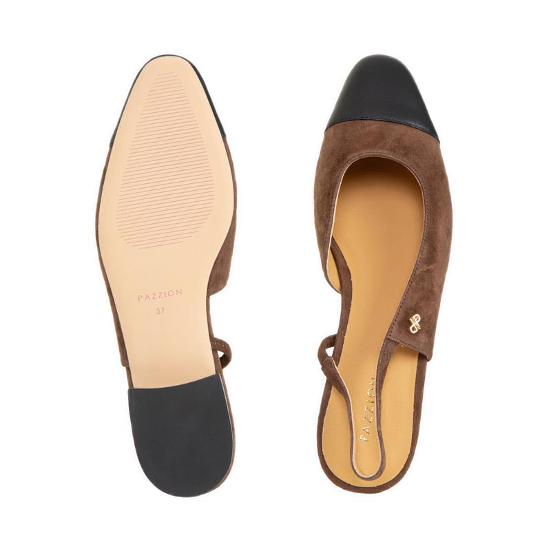 Pazzion F55-8 Women's Flats - Brown