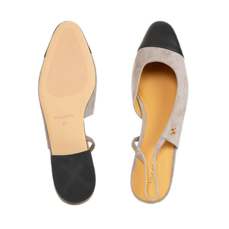 Pazzion Women's F55-8 Flats - Grey