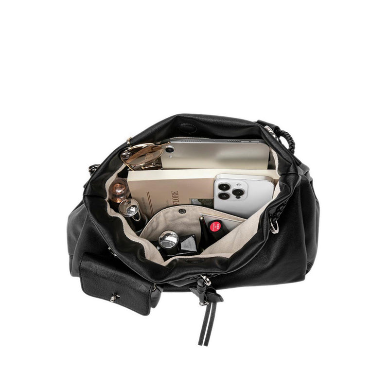 Pazzion Women's F9920B Shoulder Bags - Black