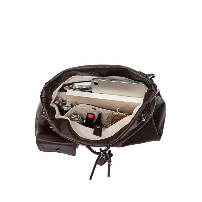 Pazzion Women's F9920B Shoulder Bags - Brown