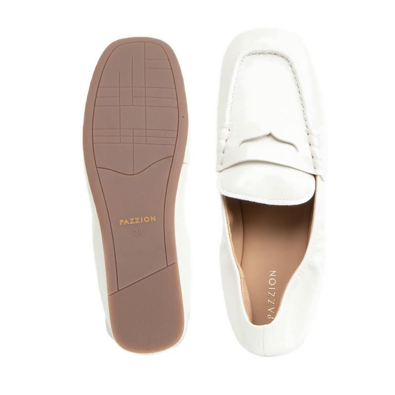 Women's Rylianne Leather Penny Loafers - Beige