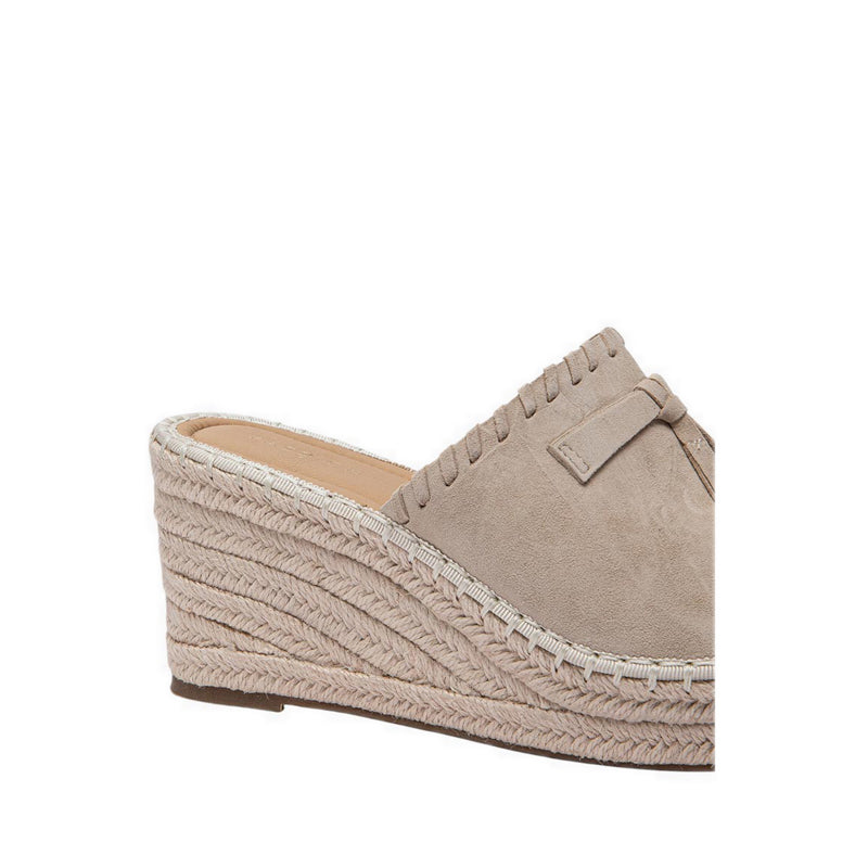 Pazzion Women's Urelisse Suede Wedges - Natural