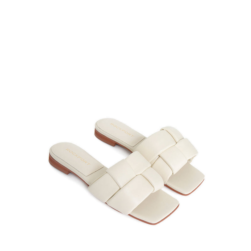 TG0502 Flat Sandals - White