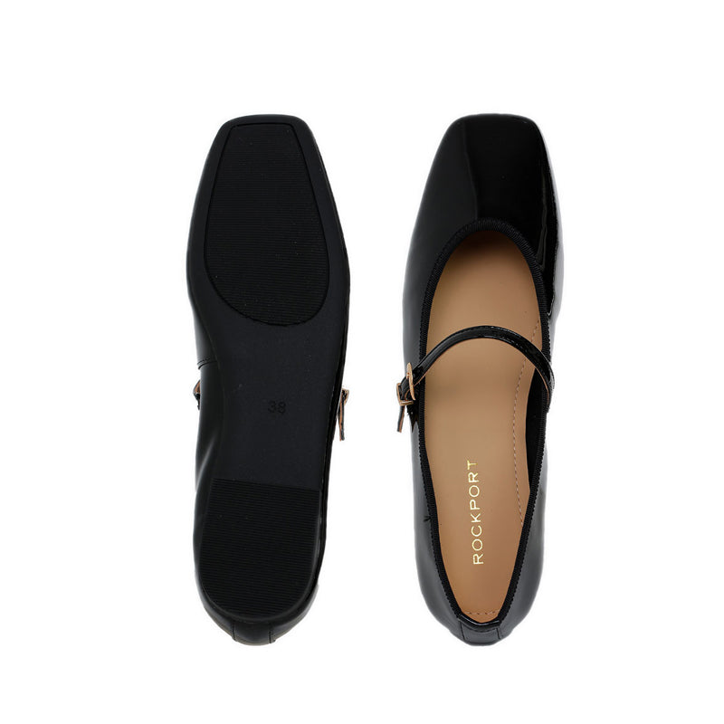 ZHA418-3 Flats - Black
