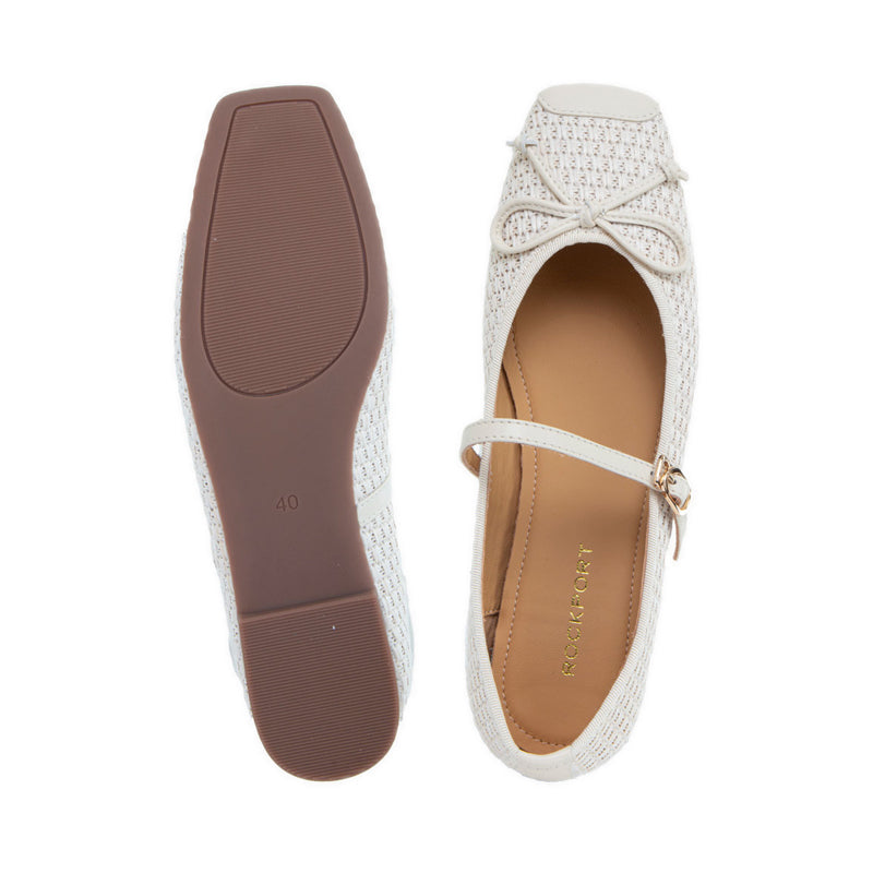 ALICE Women's Flats - White