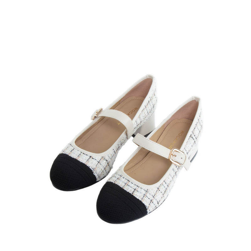 ALINA Women's Heels - White