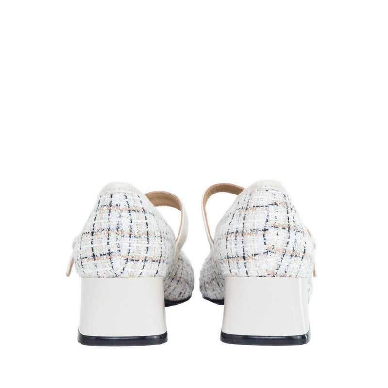 ALINA Women's Heels - White
