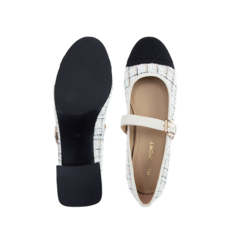 ALINA Women's Heels - White
