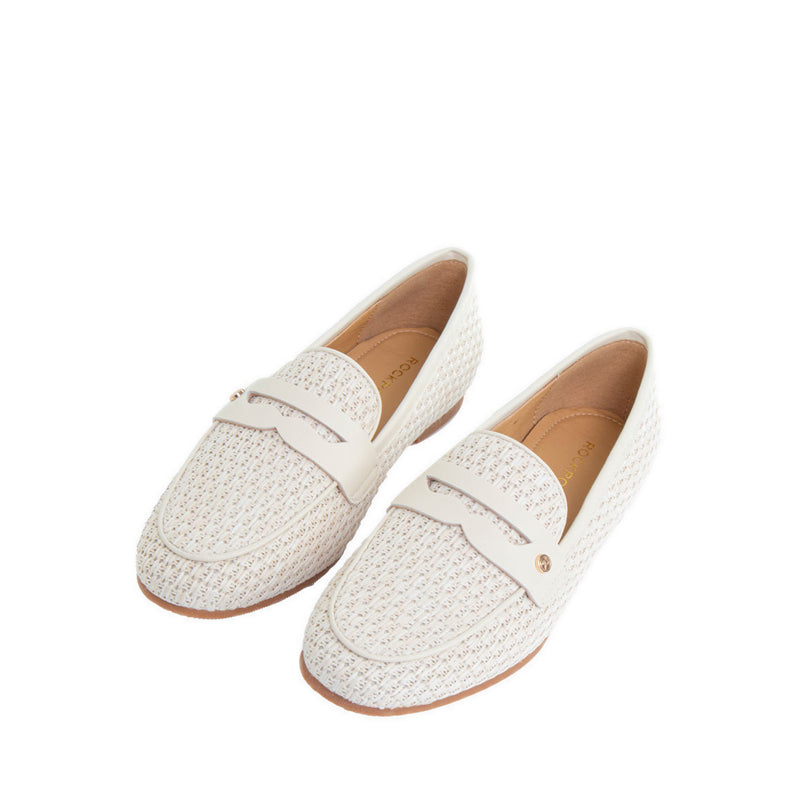 ARYA Women's Flats - White