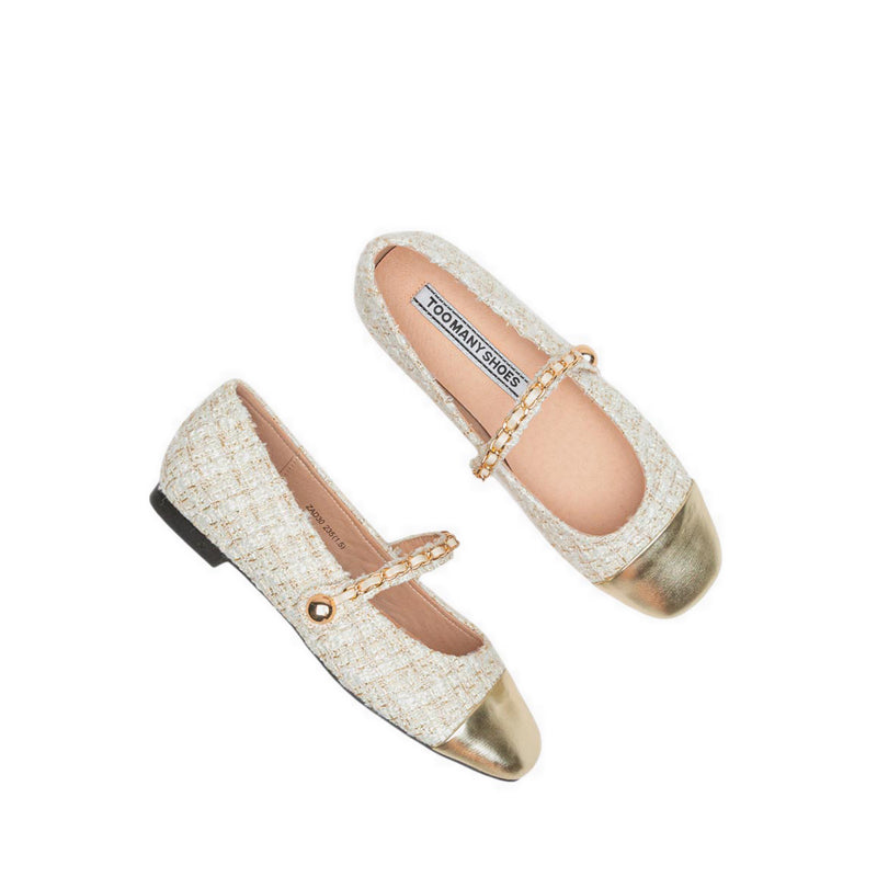 ZAD30 Women's Flats - Gold