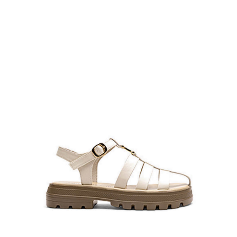 ZAD82 Women's Sandals Platforms - White