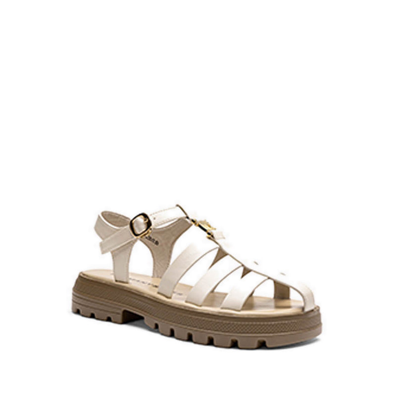ZAD82 Women's Sandals Platforms - White