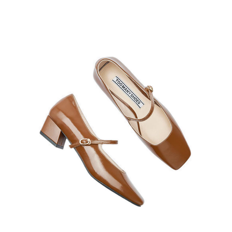 ZAE67 Women's Heels - Brown