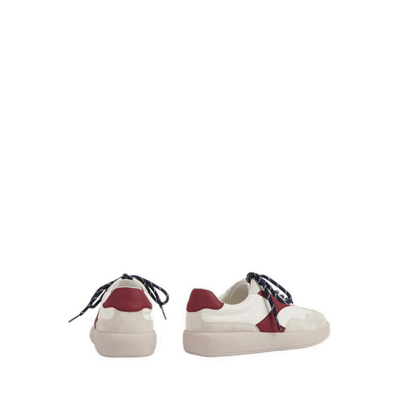 ZAF61 Women's Sneakers - Beige/Wine