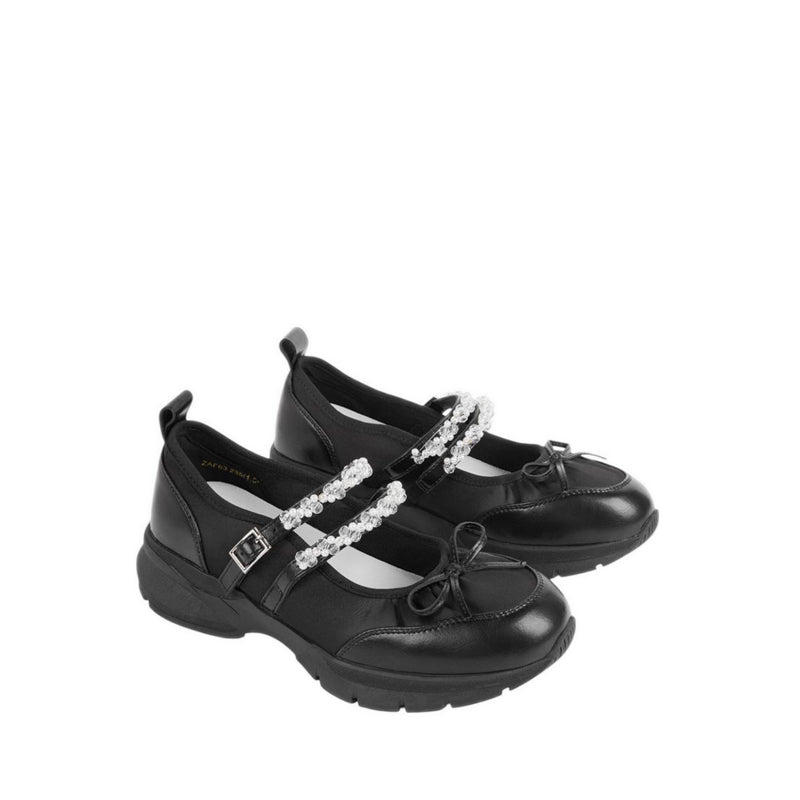 ZAF63 Women's Ballerina - Black