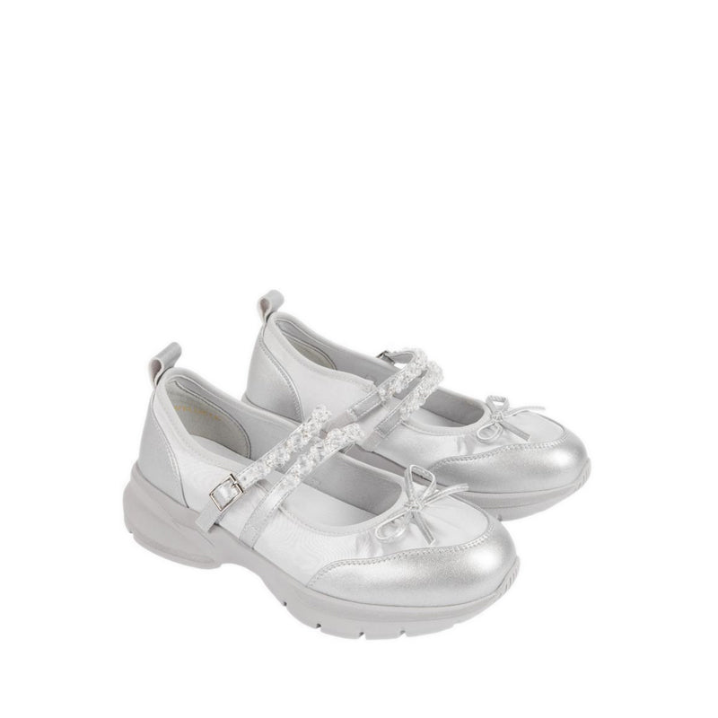 ZAF63 Women's Ballerina - Silver