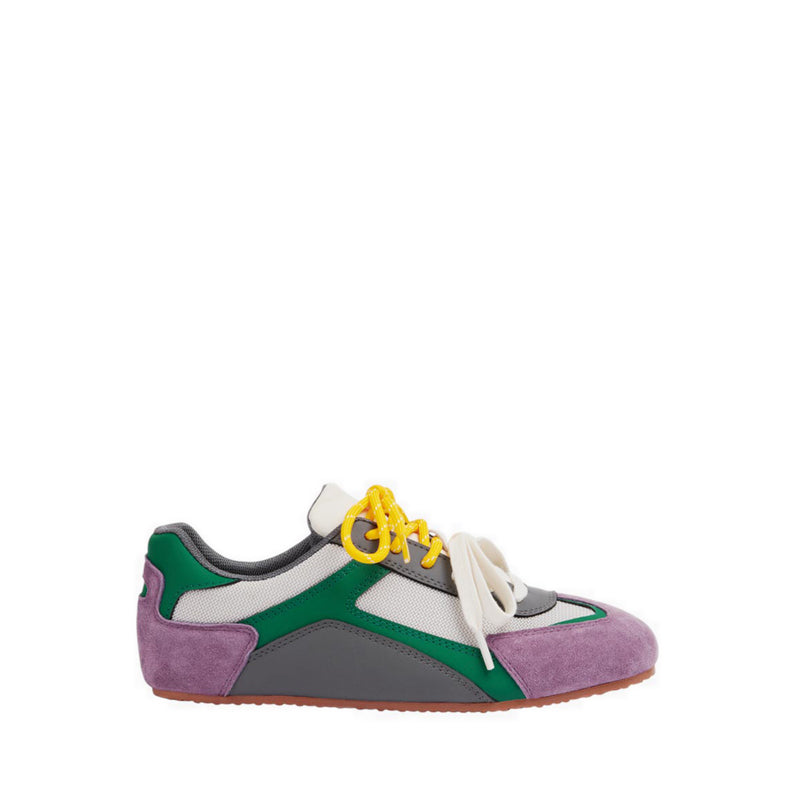 ZAF76 Women's SNEAKERS - Grey/Gree/Purple