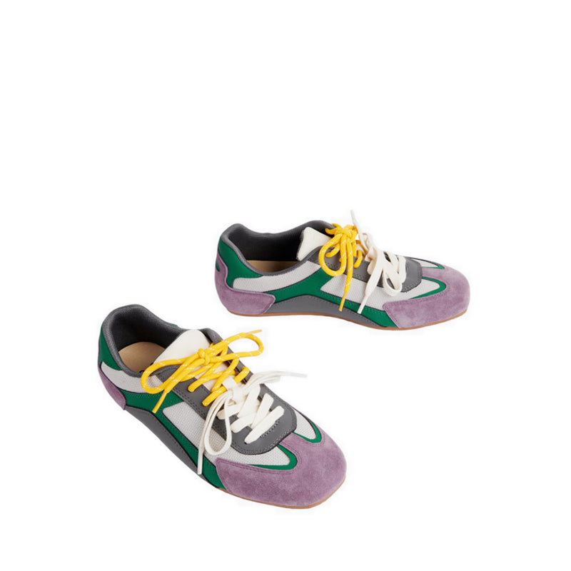ZAF76 Women's SNEAKERS - Grey/Gree/Purple