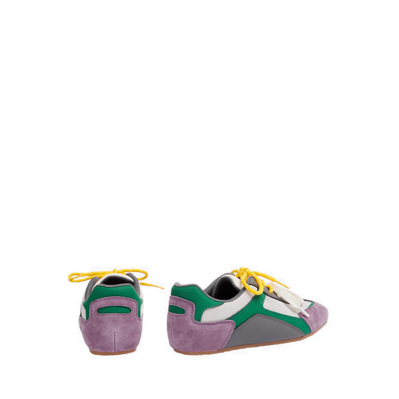 ZAF76 Women's SNEAKERS - Grey/Gree/Purple