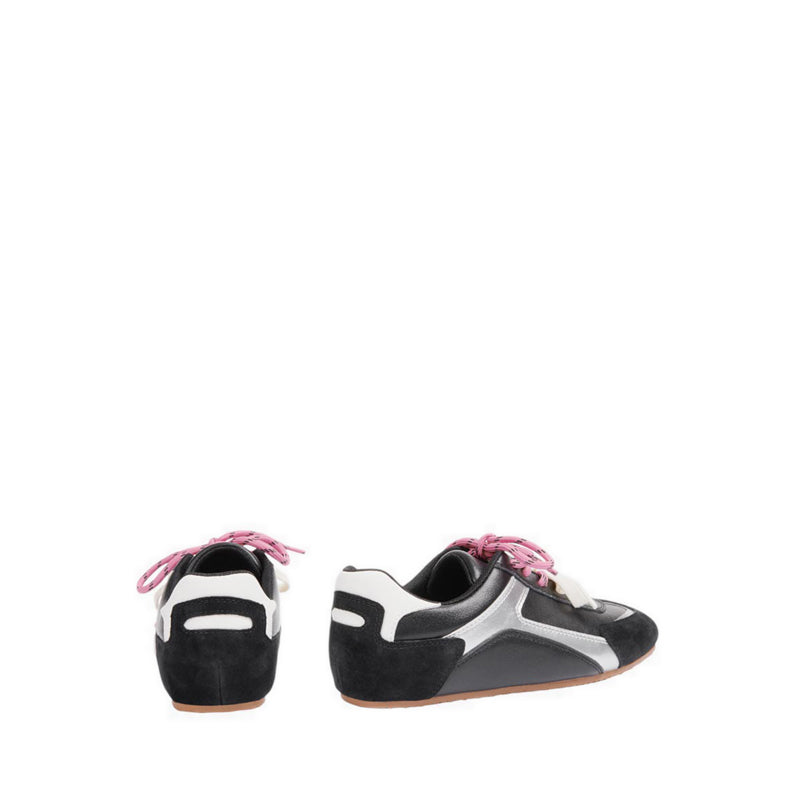 ZAF76 Women's SNEAKERS - Silver Black