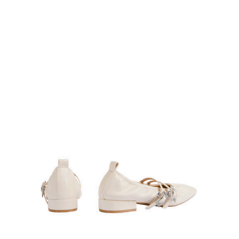 ZAF87 Women's Flats - Beige