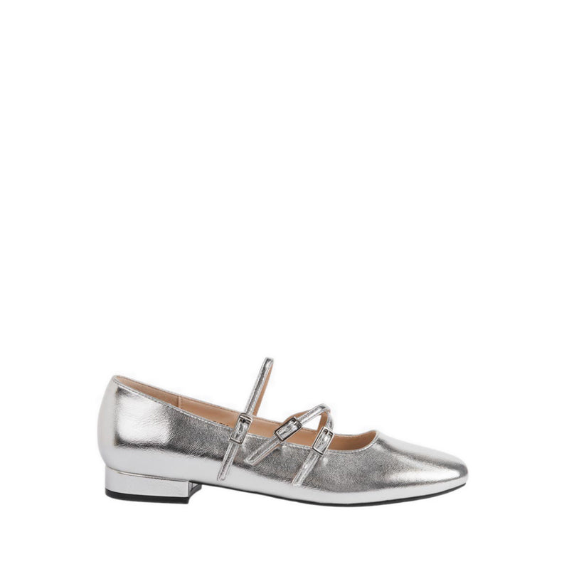 ZAF89 Women's Flats - Silver