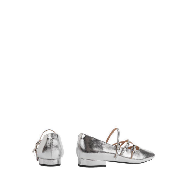 ZAF89 Women's Flats - Silver