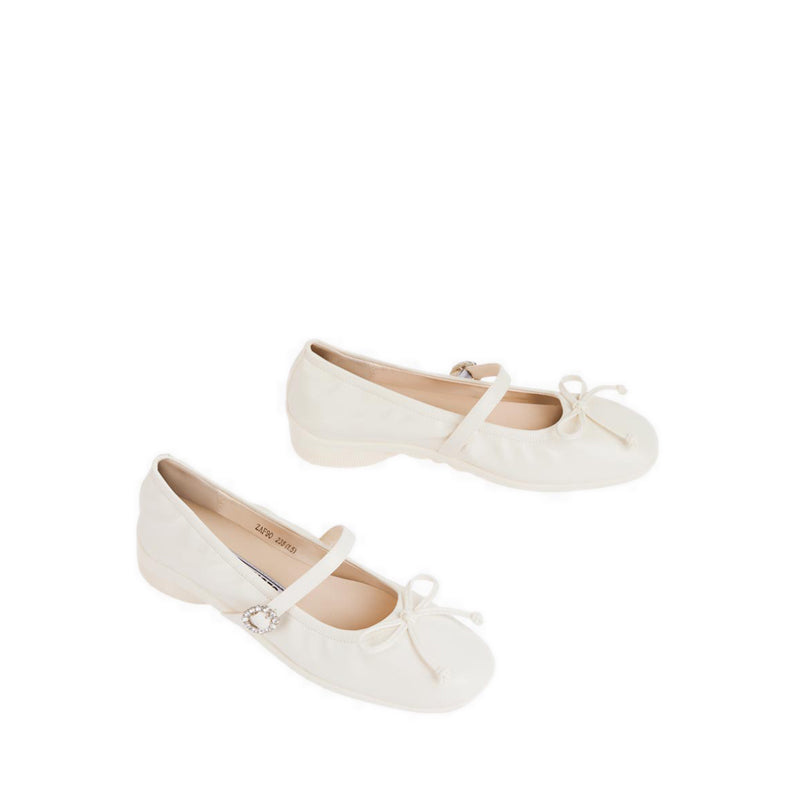 ZAF90 Women's Flats - Beige