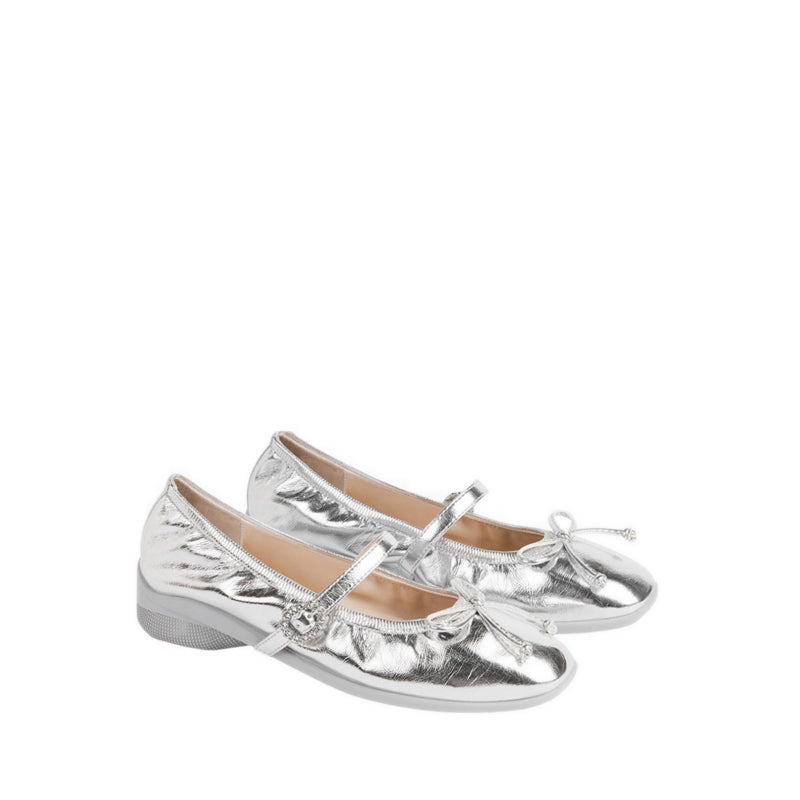 ZAF90 Women's Flats - Silver