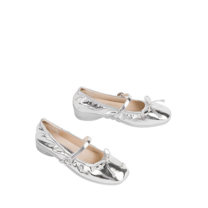 ZAF90 Women's Flats - Silver