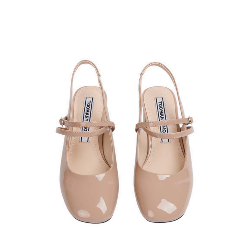 ZAF93 Women's Heels - Nude
