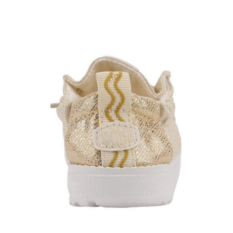 LILDUDE Slip On Novelty Champagne Glitter