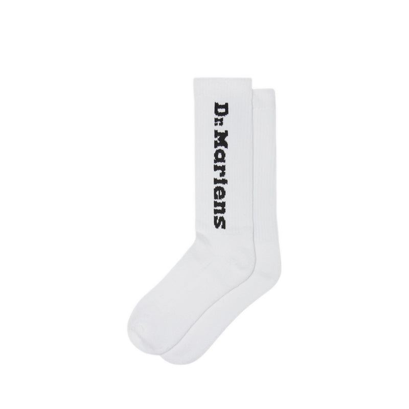 Vertical Sock Cotton- White