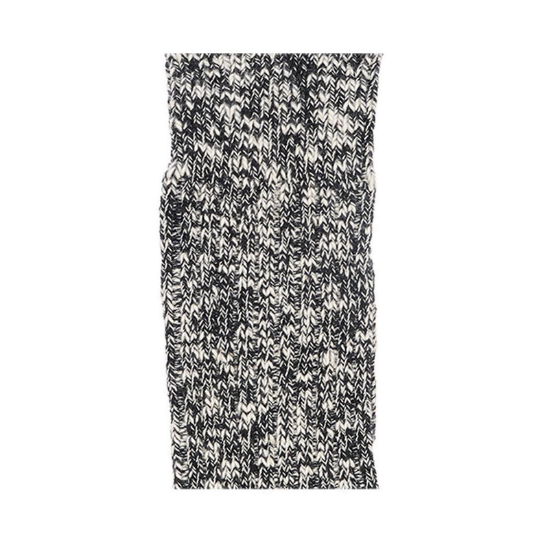 Cotton Slub W Black Gray