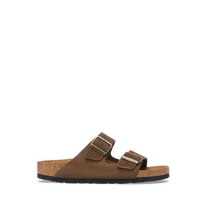Arizona Suede Leather Corduroy Dark Tea
