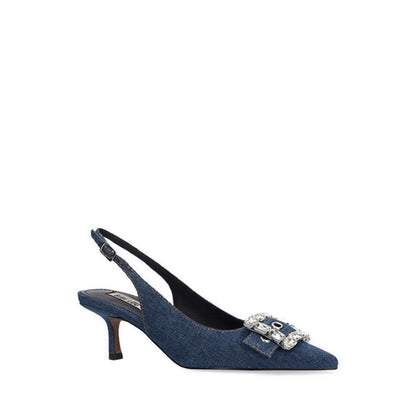 535Z67Vk Pump Heels - Denim