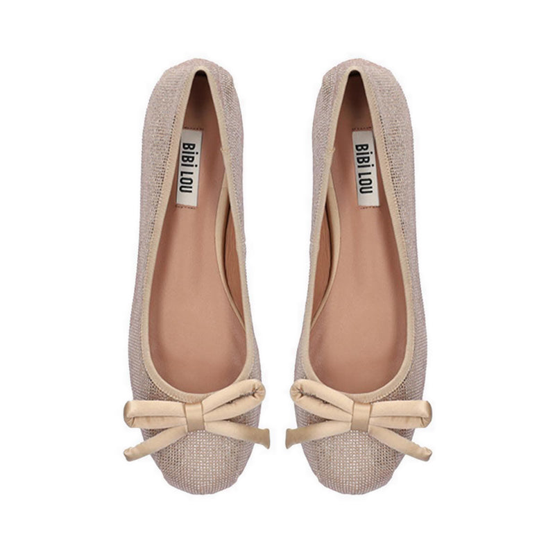 598Z00Vk Ballerina Flat - Natural