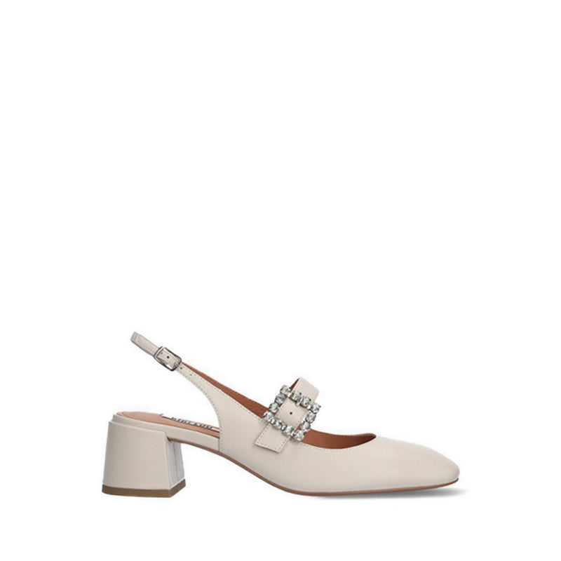 657Z10Vk Ballerina Pump - White
