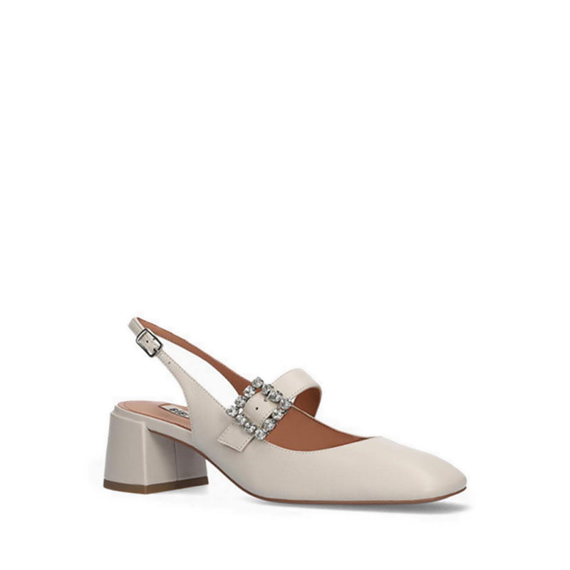 657Z10Vk Ballerina Pump - White