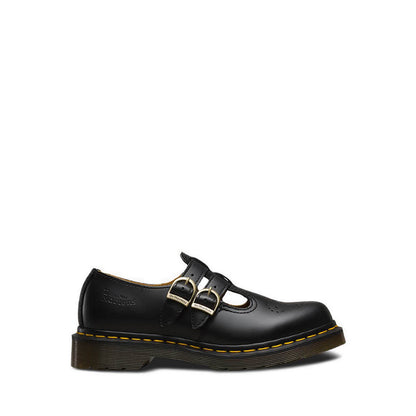 8065 Women'S Mary Jane- Black Smooth