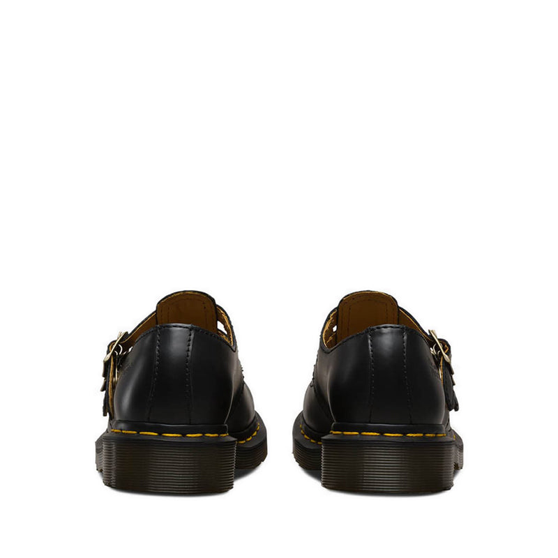 8065 Women'S Mary Jane- Black Smooth