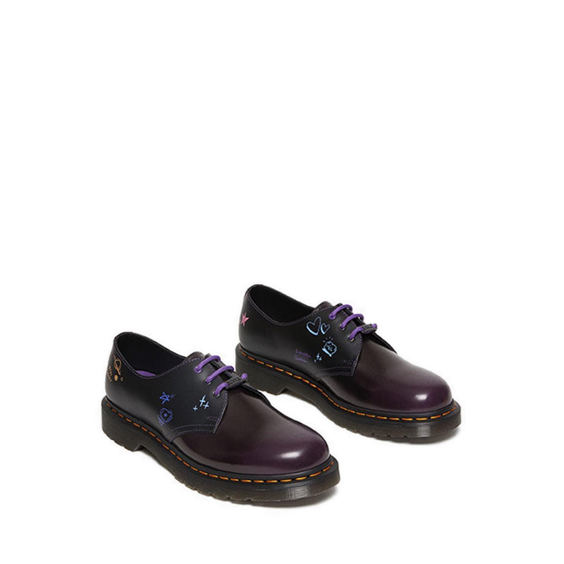 1461 Bt21 Unisex Boots- Purple + Black