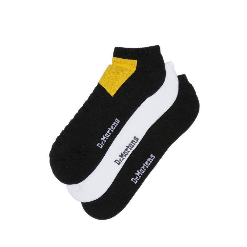 Short Double Doc 3Pk Unisex Socks - Cotton Blend
