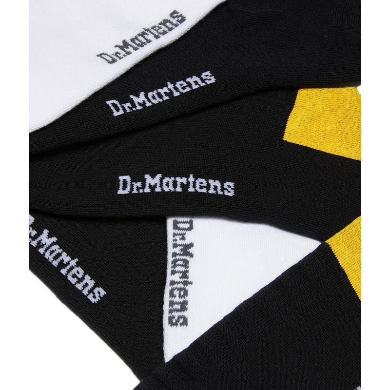 Short Double Doc 3Pk Unisex Socks - Cotton Blend