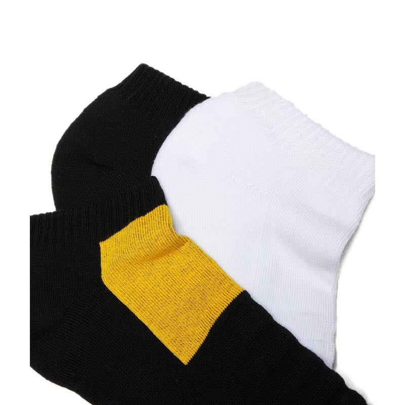 Short Double Doc 3Pk Unisex Socks - Cotton Blend