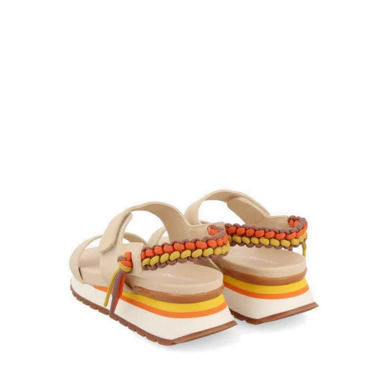 Gioseppo Austell Wedges Sandals - Beige