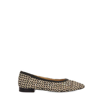 Gioseppo Atherton Ballerina Flats - Black/White