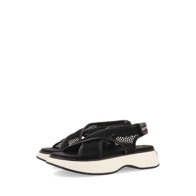 Gioseppo Valdina Wedges Sandals - Black