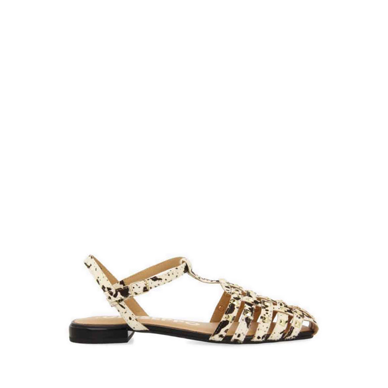 Gioseppo Connerton Sandals - Black/White