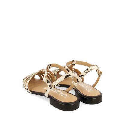 Gioseppo Connerton Sandals - Black/White